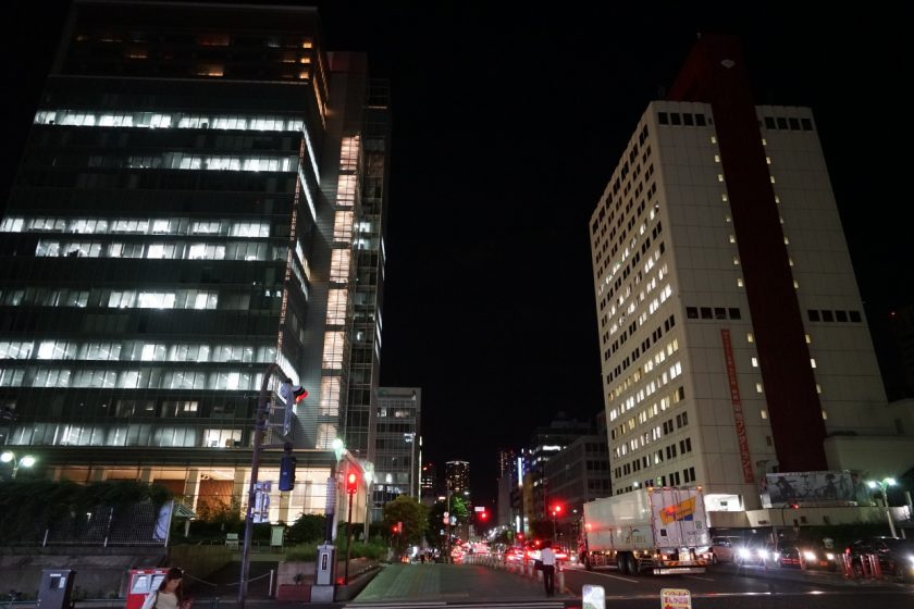 トイプードル銀座リリー東京の夜景